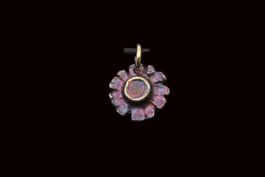 Blue Aster Pendant #1